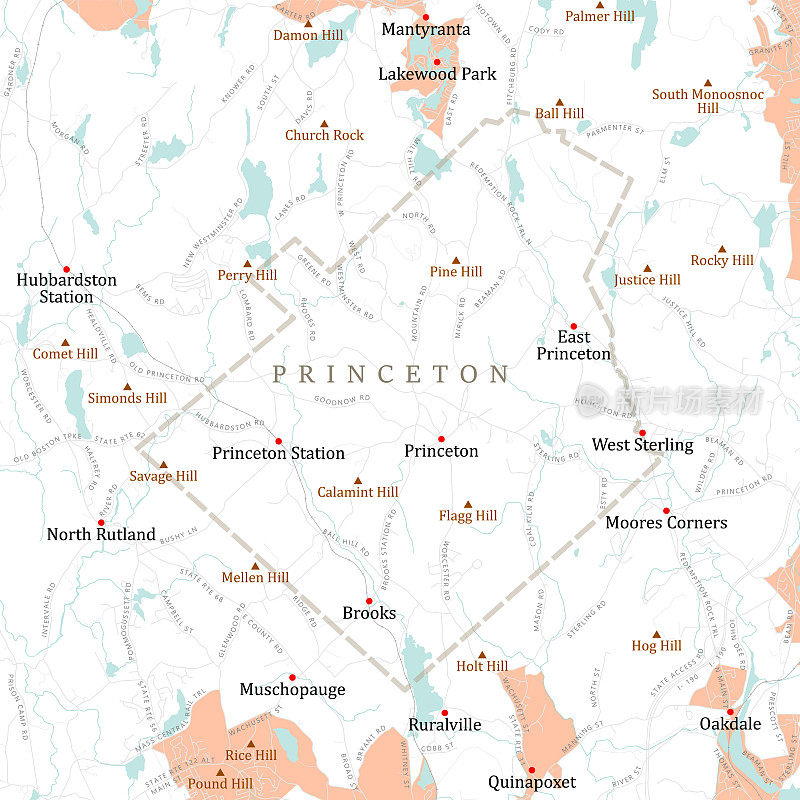 MA Worcester Princeton向量路线图